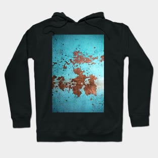 Turquoise Patch Hoodie